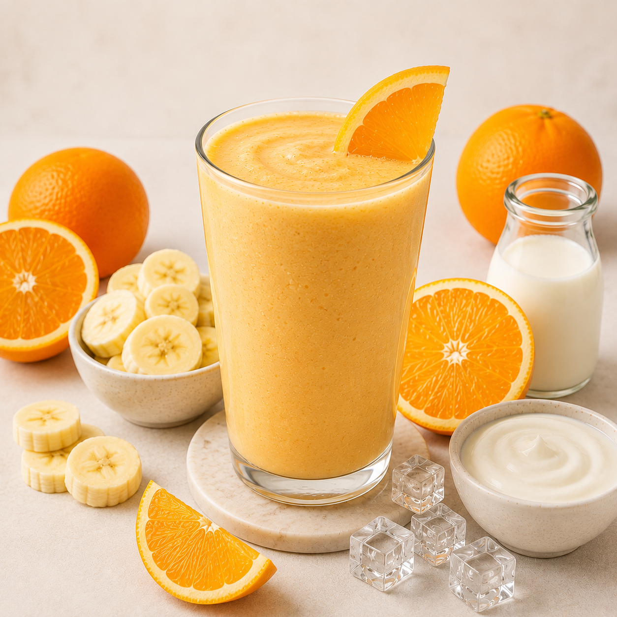 Orange Creamsicle Smoothie: Creamy Citrus Treat