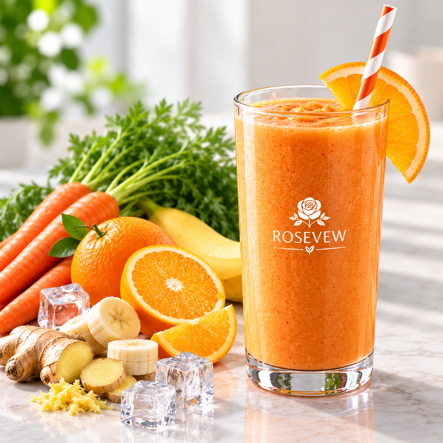 Carrot Orange Smoothie: Bright Citrus Blend
