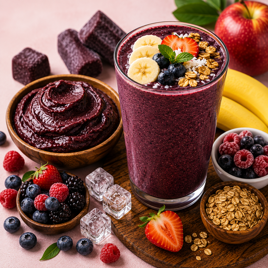 Acai Berry Smoothie: Berry Bowl-Inspired Blend