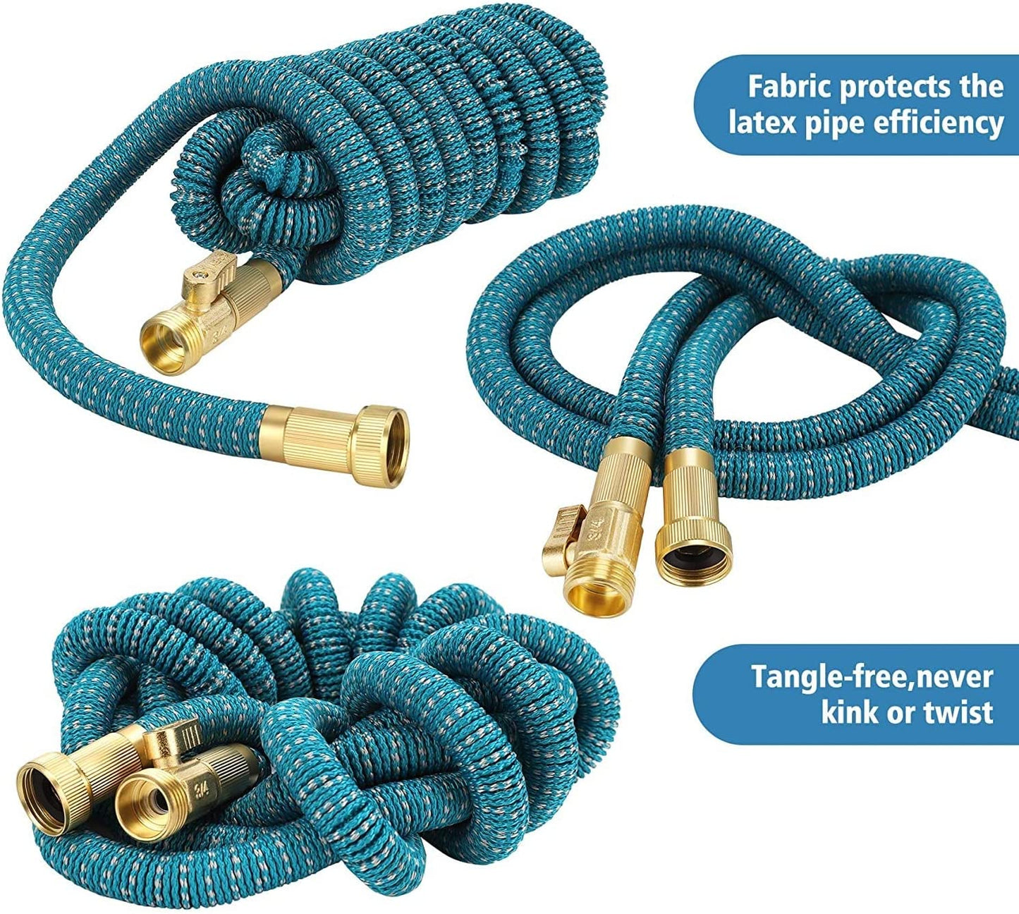 Expandable garden hose pipe expanding hosepipes flexible hosepipe retractable collapsible water hoses