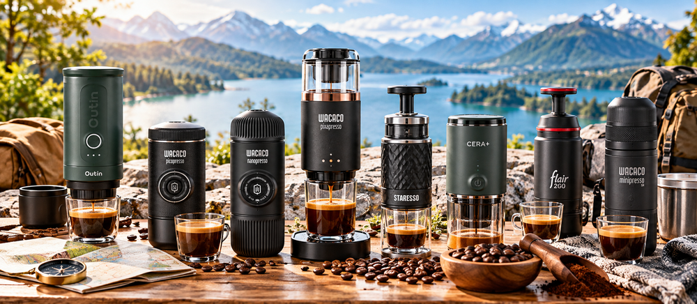 Portable coffee makers