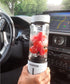 ROSEVIEW Blender Smoothie Portable jet blend smoothies Glass bottle Mini USB rechargeable Handheld 2 speed battery powered hand Mixer Shakes Cup fruit juicer Cordless maker (CA, White)