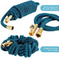 Garden Hose Expandable 50ft 75ft 100ft 150ft 200ft Expanding 50 75 feet 100 foot 150 200 ft (US, LakeBlue)