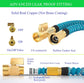 Garden Hose Expandable 50ft75ft 100ft 150ft 200ft Expanding 50 75 feet 100 foot 150 200 ft (US, SkyBlue)