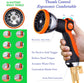 Garden Hose Expandable 50ft 75ft 100ft 150ft 200ft Expanding 50 75 feet 100 foot 150 200 ft (US, BlueOrange)