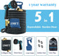 Garden Hose Expandable 50ft 75ft 100ft 150ft 200ft Expanding 50 75 feet 100 foot 150 200 ft (US, DarkBlue)